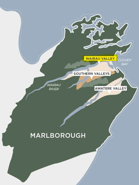 ニュージーランドの一大ワイン産地、マールボロ