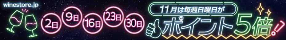 お得なポイント５倍デー　ワインの通販オンラインワッシーズ