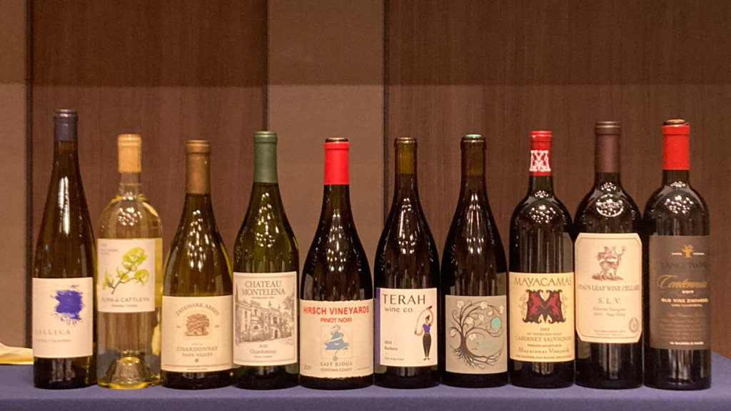 パリテイスティング50周年記念セミナー供出ワイン