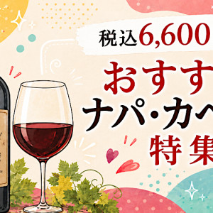 税込6,600円以下！おすすめナパ・カベルネ6選